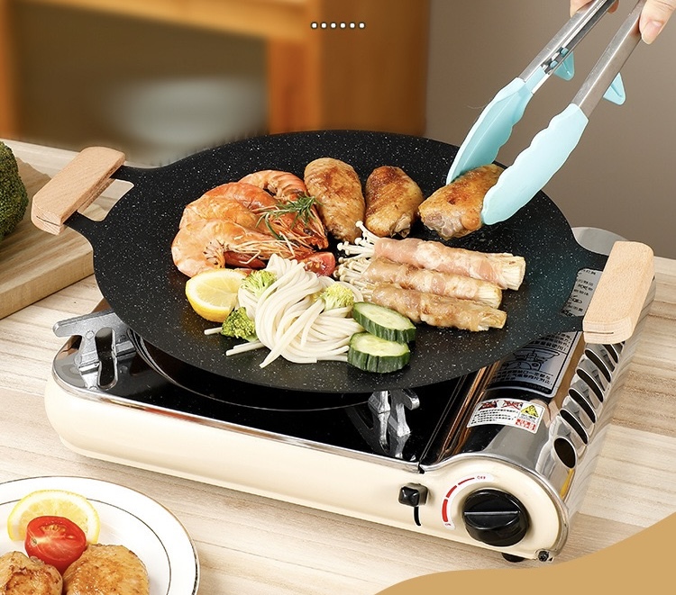 Thin Korean Grill Pan with Non-stick