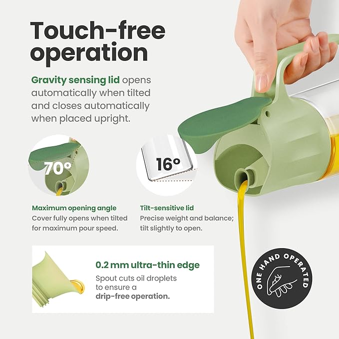 Premium Oil Dispenser Bottle for kitchen cooking