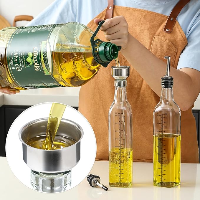Glass Olive Oil Dispenser Bottle